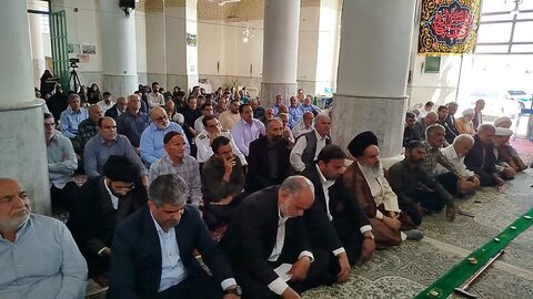 تصاویر/ نماز جمعه بخش مرکزی مهریز در روستای مهدی آباد