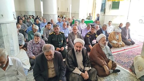 تصاویر/ نماز جمعه بخش مرکزی مهریز در روستای مهدی آباد