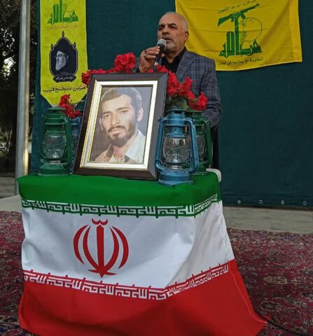 تصاویر/ گرامیداشت شهدای دفاع مقدس 12 روزه در جوار شهدای گمنام