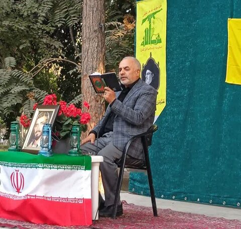 تصاویر/ گرامیداشت شهدای دفاع مقدس 12 روزه در جوار شهدای گمنام