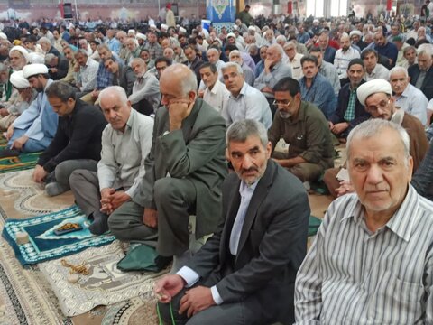 تصاویر/نماز عبادی سیاسی جمعه کاشان