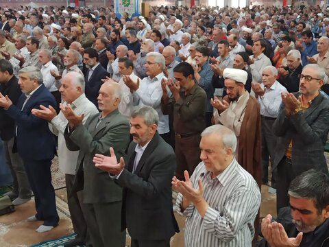 تصاویر/نماز عبادی سیاسی جمعه کاشان