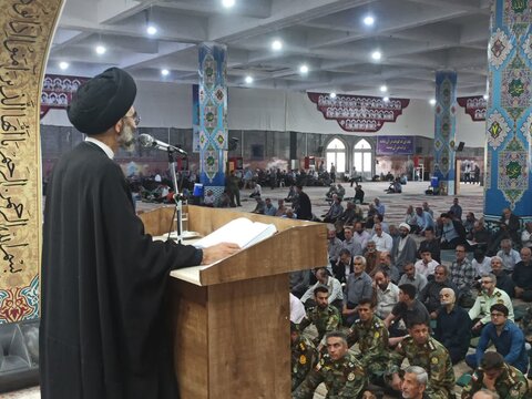 تصاویر/نماز عبادی سیاسی جمعه کاشان