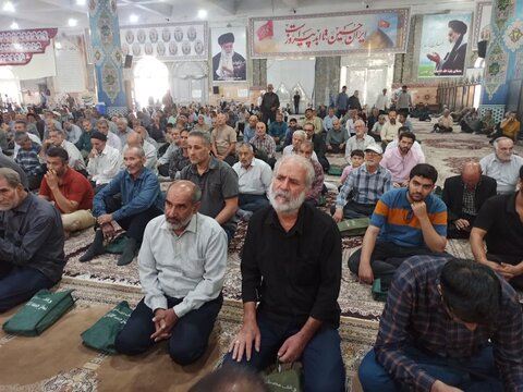 تصاویر/نماز عبادی سیاسی جمعه کاشان