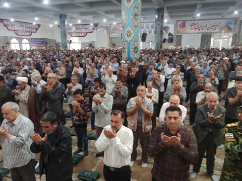 تصاویر/نماز عبادی سیاسی جمعه کاشان