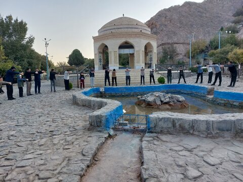 تصاویر/ صبح جمعه طلاب مدینة‌العلم کاظمیه