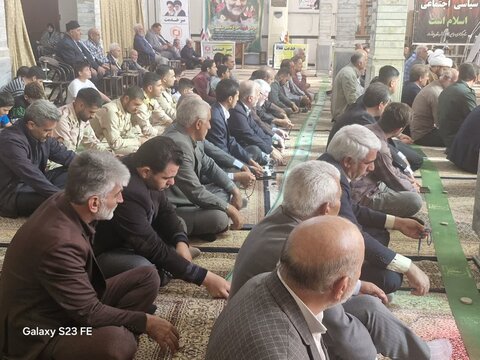 تصاویر/ اقامه نماز جمعه پلدشت