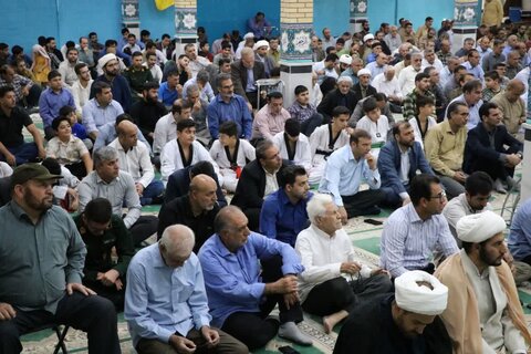 تصاویر/ اقامه نماز جمعه در شهرستان دهلران