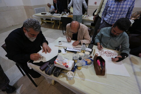 تصاویر / همایش ملی و رویداد خوشنویسی آئین بزرگداشت اشرف‌ الکتاب در اصفهان