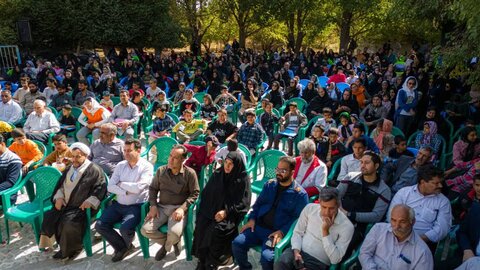 تصاویر/ ‌جشن بزرگ روستای گاریزات؛ تجلی هم‌افزایی توسعه و شور زندگی