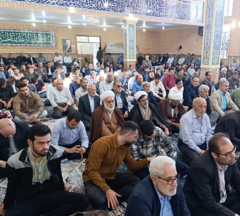 تصاویر/ اقامه نماز جمعه نقده