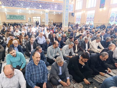 تصاویر/ اقامه نماز جمعه نقده