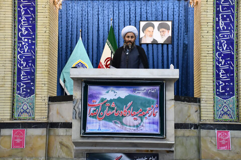 تصاویر/ اقامه نماز جمعه شهرستان خوی