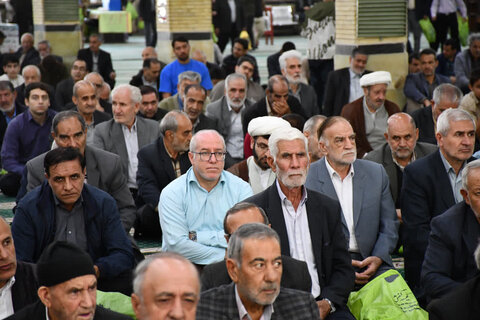 تصاویر/ اقامه نماز جمعه شهرستان خوی