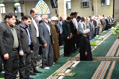 تصاویر/ اقامه نماز جمعه شهرستان خوی