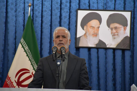 تصاویر/ اقامه نماز جمعه شهرستان خوی