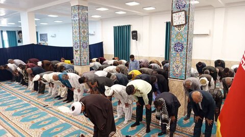 آیین عبادی سیاسی نماز جمعه شهرستان نیمروز