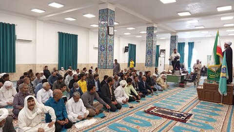 آیین عبادی سیاسی نماز جمعه شهرستان نیمروز