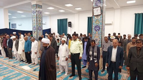 آیین عبادی سیاسی نماز جمعه شهرستان نیمروز