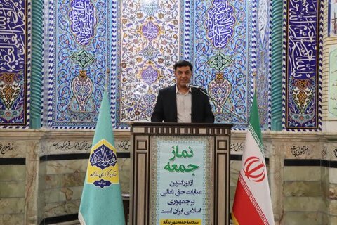 تصاویر/ اقامه نماز جمعه شهر زیدآباد