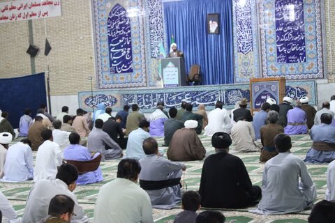 آیین عبادی سیاسی نماز جمعه دلگان