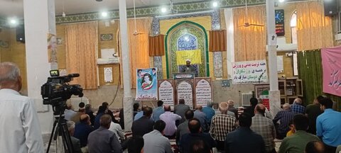 تصاویر/برگزاری نماز جمعه در شهرستان بدره