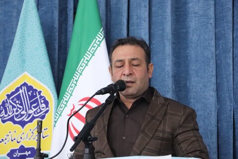 تصاویر/ آیین عبادی سیاسی نماز جمعه در شهرستان مهران