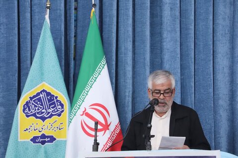 تصاویر/ آیین عبادی سیاسی نماز جمعه در شهرستان مهران