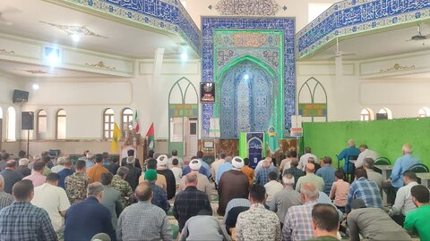 تصاویر/نماز عبادی سیاسی جمعه مشکات