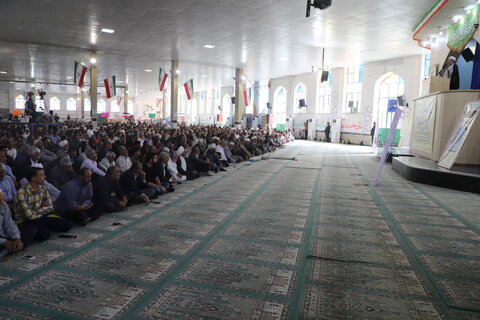 آیین عبادی سیاسی نماز جمعه زاهدان