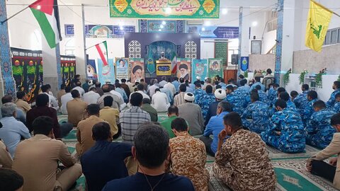 آیین عبادی سیاسی نماز جمعه کنارک