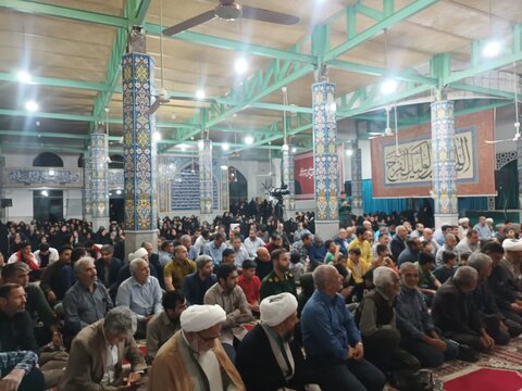 تصاویر/ پانزدهمین یادواره شهدای شهر گلباف