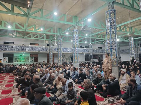 تصاویر/ پانزدهمین یادواره شهدای شهر گلباف