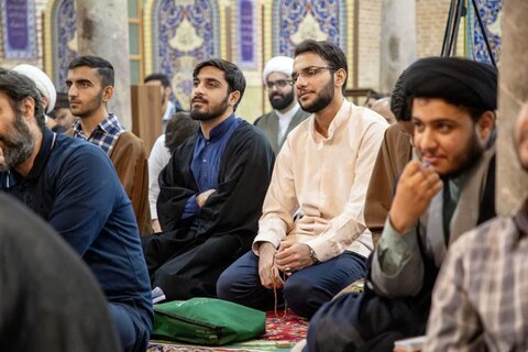 تصاویر/ درس اخلاق آیت الله محمدباقر تحریری در مدارس مروی و معیرالممالک