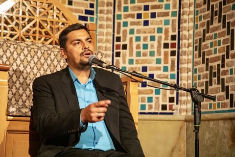 تصاویر/ درس اخلاق آیت الله محمدباقر تحریری در مدارس مروی و معیرالممالک