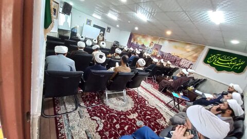 تصاویر/برگزاری کارگاه مهارت‌افزایی ویژه معاونین تهذیب مدارس علمیه استان خوزستان