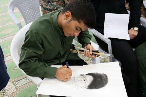 تصاویر/ نمایشگاه اسوه در دیّر