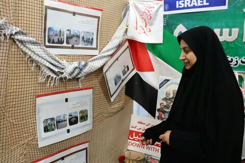 تصاویر/ نمایشگاه اسوه در دیّر