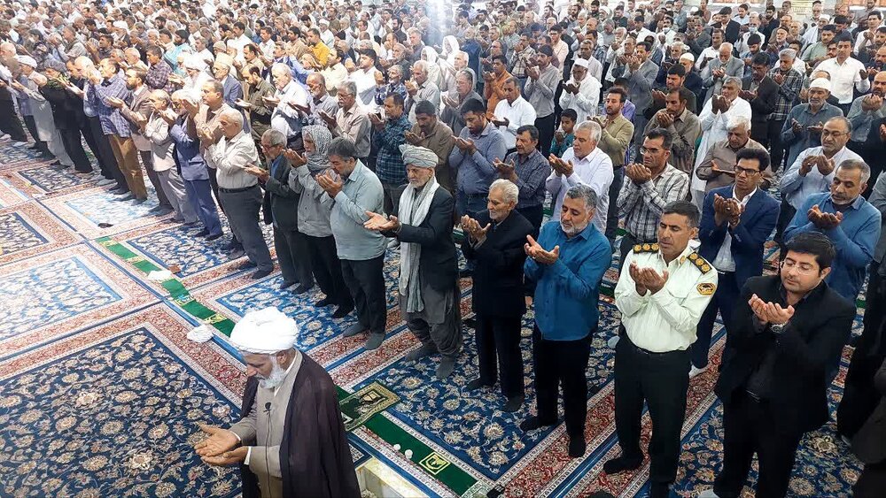 آیین عبادی سیاسی نماز جمعه زابل