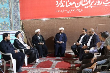 دیدار رئیس اتحادیه قرآنی کشور عراق با نماینده ولی فقیه در خوزستان + عکس