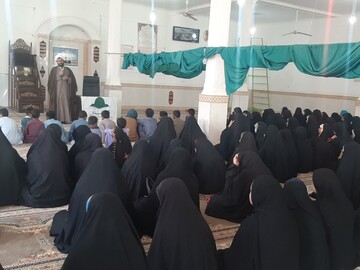 دیدار امام جمعه شهرستان دلگان با مربیان و متربیان مؤسسه یاران محسنین