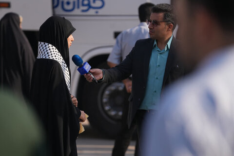 تصاویر/ آغاز اعزام اردوهای راهیان نور استان یزد با اعزام دختران دانش آمورزان یزدی