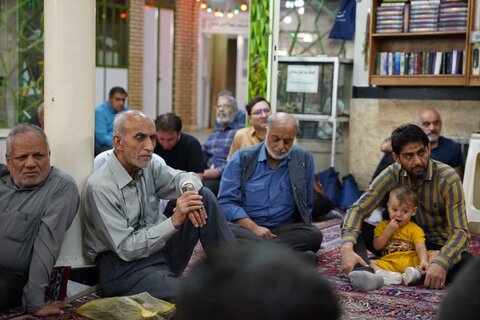 تصاویر/ گرامیداشت شهدای اقتدار و امنیت در مسجد رحمتیه