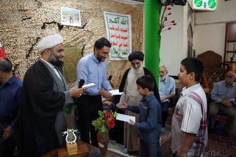 تصاویر/ گرامیداشت شهدای اقتدار و امنیت در مسجد رحمتیه