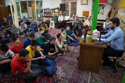 تصاویر/ گرامیداشت شهدای اقتدار و امنیت در مسجد رحمتیه