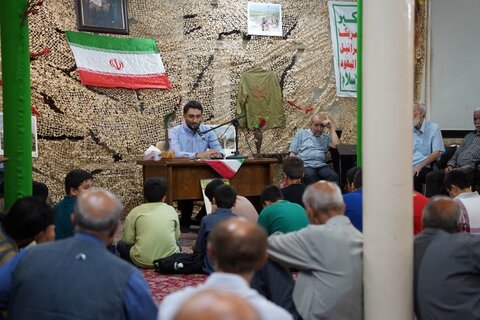 تصاویر/ گرامیداشت شهدای اقتدار و امنیت در مسجد رحمتیه