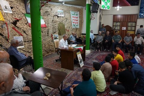 تصاویر/ گرامیداشت شهدای اقتدار و امنیت در مسجد رحمتیه