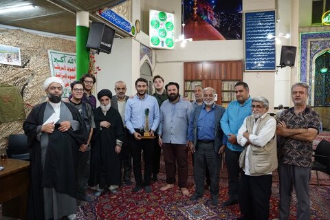 تصاویر/ گرامیداشت شهدای اقتدار و امنیت در مسجد رحمتیه