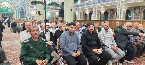 تصاویر/ اکران مستند «میراث میرشاه‌میر» در عقدا؛ زادگاه دو شهید  جبهه غرب و کردستان