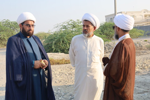 تصاویر /  بازید مدیر حوزه علمیه استان هرمزگان از مدرسه علمیه امام علی  (ع) میناب